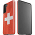 Switzerland Flag Distressed Galaxy S21 Plus 5G Pro Case